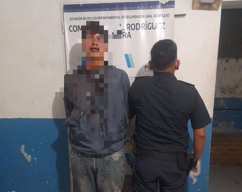 Joven delincuente detenido gracias al accionar vecinal en Altos de San Joaquín
