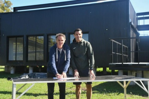 Garc&iacute;a y Katopodis aseguran la llegada de fondos para la finalizaci&oacute;n de la Avenida Teresa Mastellone