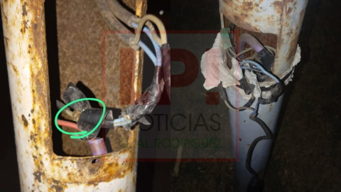 Un nuevo reclamo por el estado de un poste de luz cerca de una escuela