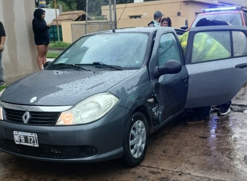 Fuerte accidente en el lado sur del centro terminó con una mujer herida