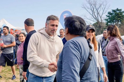 Achával acompañó la Fiesta Provincial del Locro en Zelaya