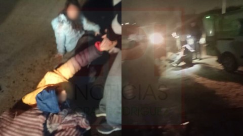 Denuncian que un auto los atropelló por atrás y se fugó, abandonándolos con serias lesiones en el cuerpo