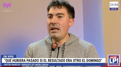 Matías Marcos, el liberal que interpreta que LLA ganó las elecciones “a pesar de Karina Milei y Sebastián Pareja”