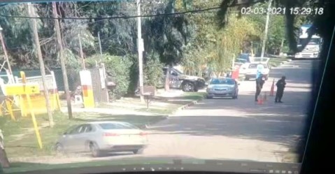 La Secretar&iacute;a de Seguridad inform&oacute; una tensa situaci&oacute;n durante un control vehicular