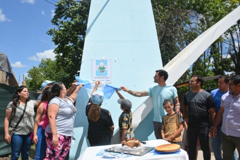 Con nuevo escudo oficial, el barrio Marabó celebró sus 68 años de vida