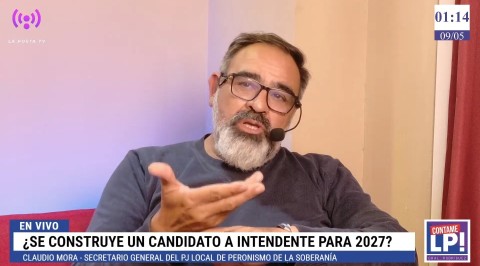 Claudio Mora: “Quiero que Mauro García diga que Axel es la conducción”