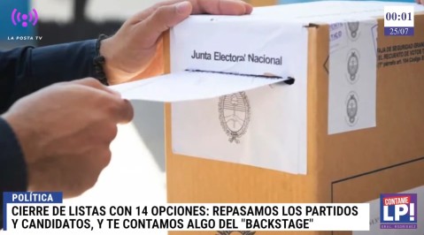 Cierre de listas con 14 opciones: los partidos y sus candidatos, y el "backstage" en Gral. Rodríguez
