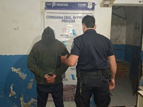 Informaron la detenci&oacute;n de un hombre acusado de ingresar a una casa y robar
