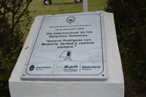 General Rodríguez conmemoró el Día de la Memoria, Verdad y Justicia