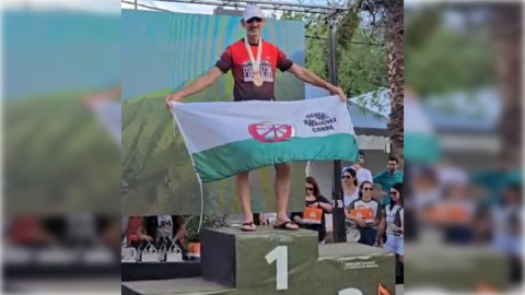 Rodriguense se quedó con el oro en una exigente prueba internacional celebrada en San Luis
