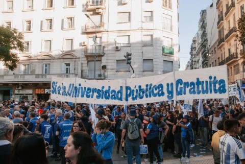 Se viene una nueva marcha universitaria y la Universidad de Luján confirmó su presencia