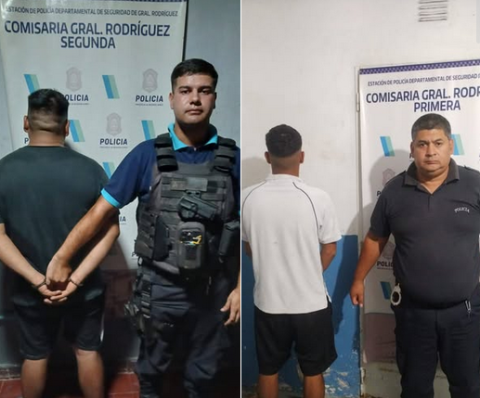 El municipio informó detenciones de sujetos por robos de motos y celulares