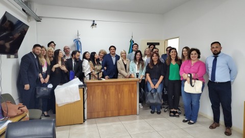 Quiénes son las nuevas autoridades del Colegio de Magistrados y Funcionarios del Dpto. Judicial Moreno-Gral. Rodríguez