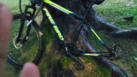 Le robaron parte de la bicicleta en el Polideportivo municipal: la segunda vez en el año que le pasa