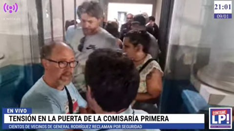 Marcha por seguridad: qué discutieron un grupo de vecinos y autoridades locales y policiales, y cuál fue la promesa