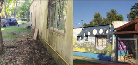 El Municipio continúa con las obras en instituciones educativas de cara al ciclo lectivo 2025