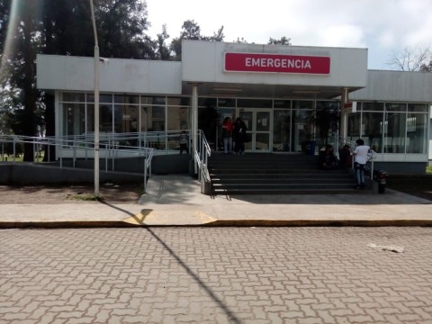 Mamá y su bebé fueron llevados graves al Hospital Vicente López por inhalación de monóxido de carbono