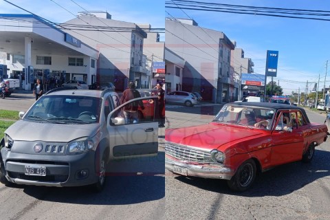 Dos autos chocaron en un cruce céntrico cada vez más complicado para circular