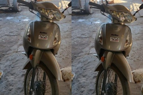 Violento asalto a un repartidor: delincuentes armados le robaron la moto y escaparon