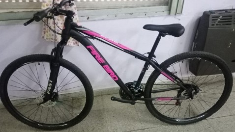 Es docente y le robaron del patio de su casa la bicicleta que usa para ir a trabajar