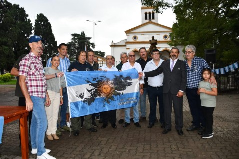 A 44 a&ntilde;os del inicio de la guerra de Malvinas, el municipio homenaje&oacute; a veteranos en la Plaza Mart&iacute;n Rodr&iacute;guez