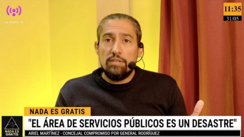“Un desastre”: durísimas definiciones de Ariel Martínez sobre la gestión municipal en el área de Obras Públicas