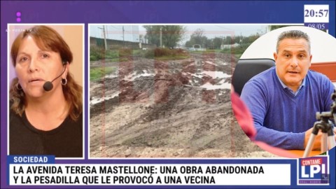 Indignación de una vecina por la respuesta que le dio un secretario municipal ante un reclamo de calles peligrosas