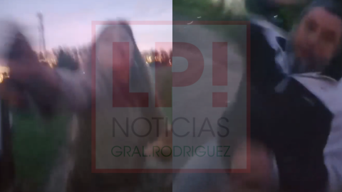 Video: discutía con vecinos, los filmó con su celular y la atacaron a golpes