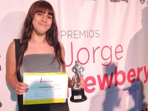 La historia de la deportista rodriguense de 15 años que ganó el prestigioso premio Jorge Newbery
