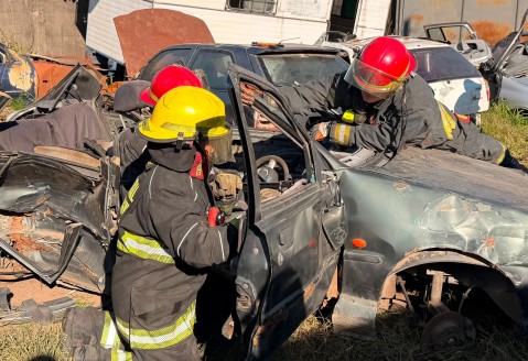 Los Bomberos rodriguenses llevaron adelante una capacitaci&oacute;n en un &aacute;rea muy importante