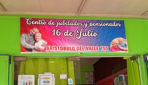 Convocatoria a socios del Centro de Jubilados y Pensionados "16 de Julio"