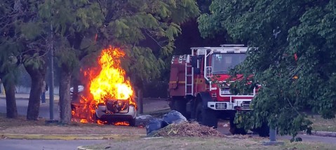 Fuego en pleno centro del distrito: qu&eacute; sucedi&oacute; y d&oacute;nde