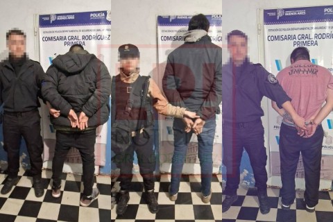 Informaron nuevas detenciones: una por entradera y la otra por una moto robada