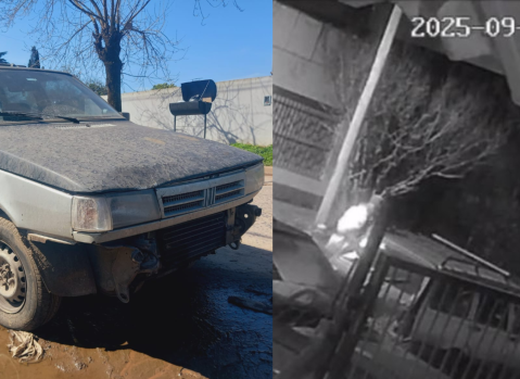 Video: le robaron el auto, protagonizaron un raid delictivo, y finalmente lo recuperó