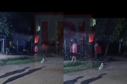 Brutal golpiza, robo e incendio en barrio San Martín, tras un presunto caso de violación de una criatura