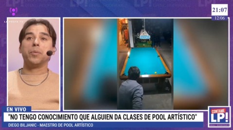 Los increíbles tiros del rodriguense que es maestro de pool artístico y va a ir a un torneo mundial