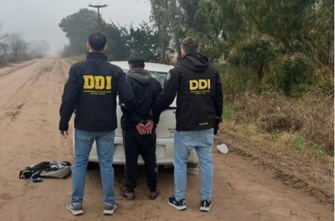 Capturaron a un ladrón de General Rodríguez que estaba prófugo y se escondía en 9 de Julio