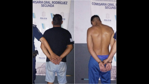 Otros dos sujetos detenidos que atemorizaban a diferentes barrios rodriguenses