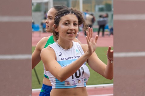Malena Bustamante brill&oacute; en el Argentino de Atletismo y ahora fue convocada para un certamen internacional
