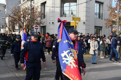 Con homenajes y el anuncio del nuevo cuartel, se conmemor&oacute; el D&iacute;a del Bombero en Gral. Rodr&iacute;guez