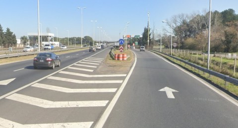 Atención conductores: un acceso de autopista a General Rodríguez por Ruta 24 estará cerrado toda la noche