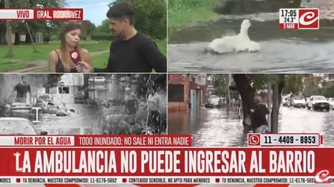 "Morir por el agua": vecina rodriguense expuso su tragedia personal en un medio nacional