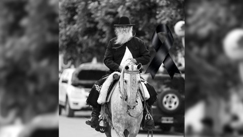 El emotivo adi&oacute;s a un vecino rodriguense amante de lo tradicionalista y "gaucho de ley"