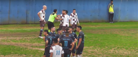 Con una polémica expulsión, Atlas no pasó del empate en General Rodríguez