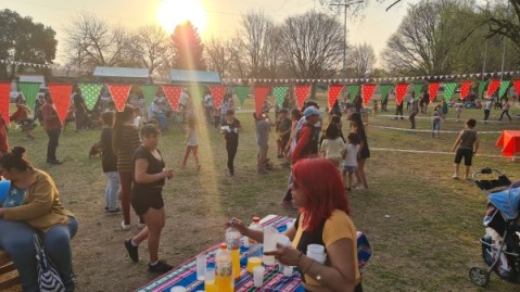 Tarde de juegos y merienda por el Día de la Niñez en el barrio San Martín