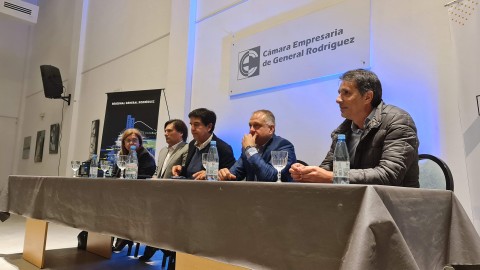 Carlos Melconian en General Rodríguez: "Tiene que ir gente decente al sector público"