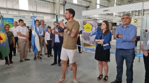 Mauro García, en la Expo General Rodríguez: "En nuestro distrito tenemos empresarios e industriales solidarios"