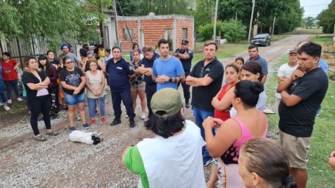 Mauro García se reunió con vecinos de Güemes que reclaman seguridad en la zona donde un joven se defendió y mató a un ladrón