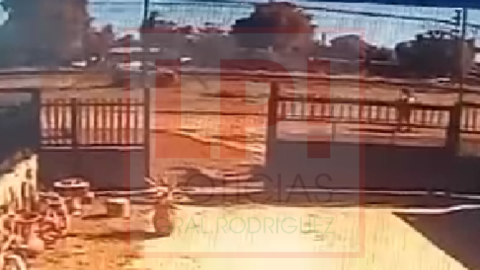 Video: así fue el violento choque de la camioneta en Ruta 7