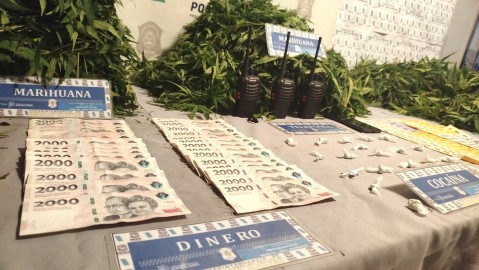 Operativo antinarco en Villa Vengochea terminó con un detenido y droga secuestrada